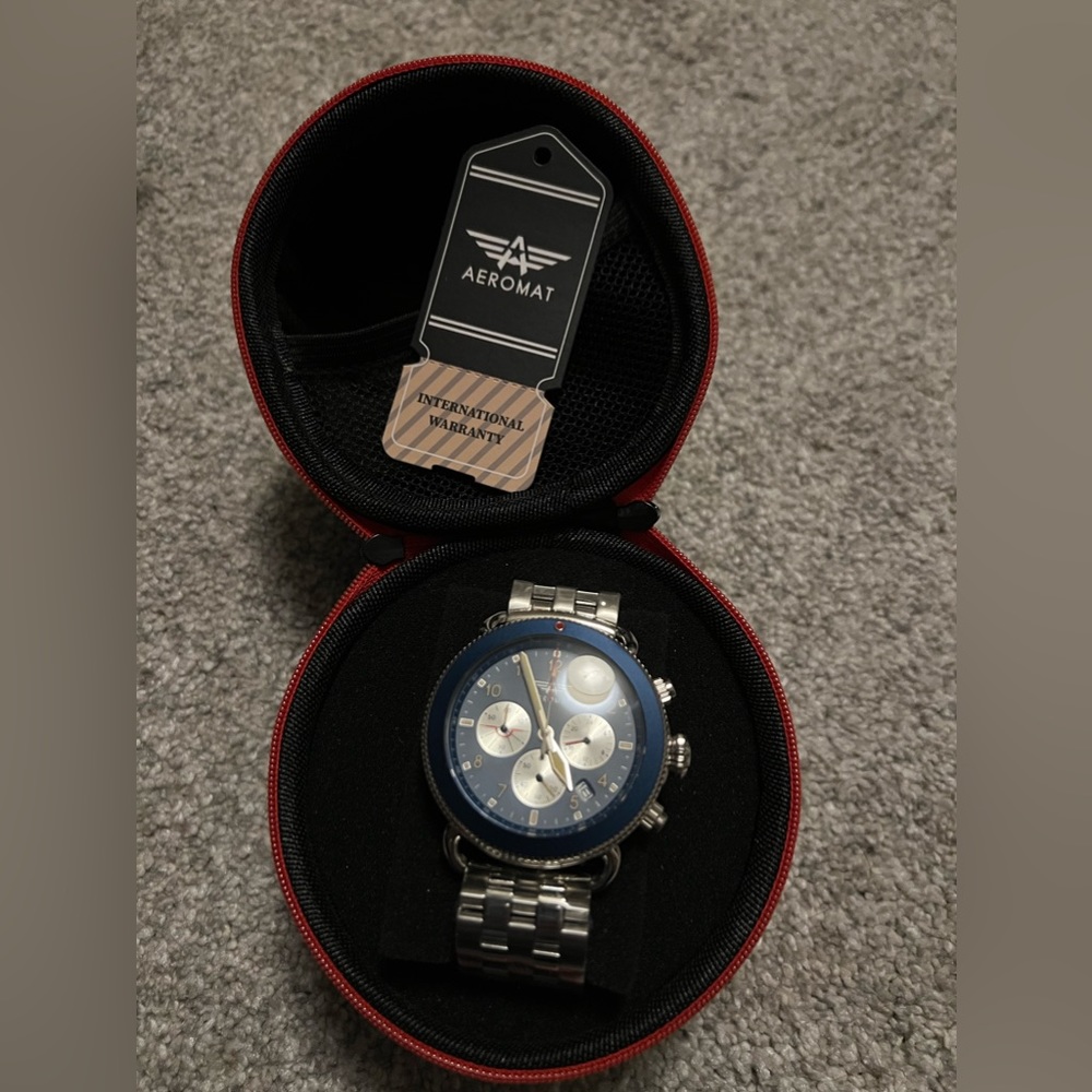 🆕 BRAND NEW AEROMAT Pilot Watch